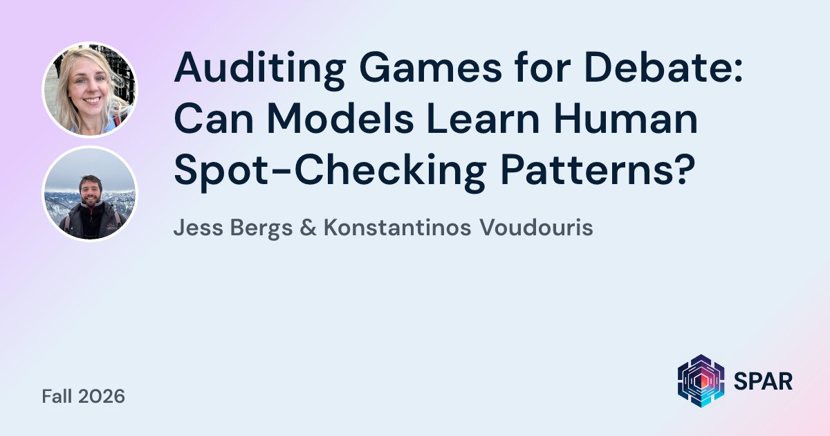 Auditing Games for Debate: Can Models Learn Human Spot-Checking Patterns?